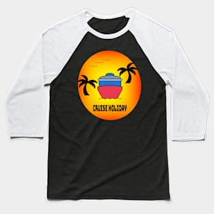 Cruise Summer Vacation Palm tree Baseball T-Shirt